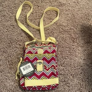 Kipling zig zag bag NWT